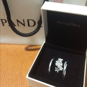 Pandora 3 ring stackable set